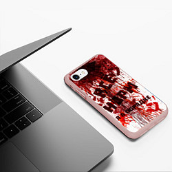 Чехол iPhone 7/8 матовый ВСЁ НOРМ, цвет: 3D-светло-розовый — фото 2
