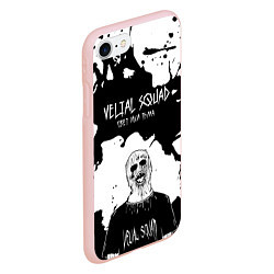 Чехол iPhone 7/8 матовый Velial Squad свет или тьма,, цвет: 3D-светло-розовый — фото 2