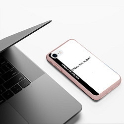 Чехол iPhone 7/8 матовый System of a Down - Steal This Album!, цвет: 3D-светло-розовый — фото 2