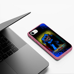 Чехол iPhone 7/8 матовый POPPY PLAYTIME: GO TO PLAY, цвет: 3D-малиновый — фото 2
