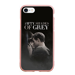 Чехол iPhone 7/8 матовый 50 Shades of Grey 50 Оттенков Серого