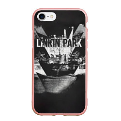 Чехол iPhone 7/8 матовый A Thousand Suns: Puerta De Alcala - Linkin Park, цвет: 3D-светло-розовый