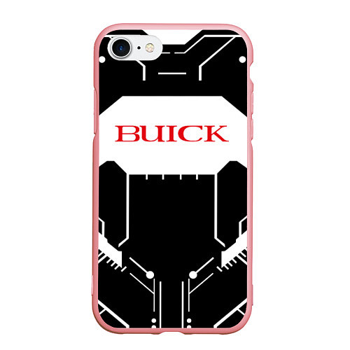 Чехол iPhone 7/8 матовый Buick Лого Эмблема спина / 3D-Баблгам – фото 1