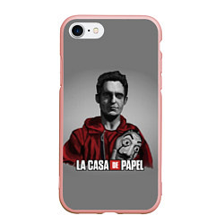 Чехол iPhone 7/8 матовый LA CASA DE PAPEL - БУМАЖНЫЙ ДОМ СЕРИАЛ