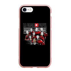 Чехол iPhone 7/8 матовый LA CASA DE PAPEL BELLA CIAO - СЕРИАЛ БУМАЖНЫЙ ДОМ