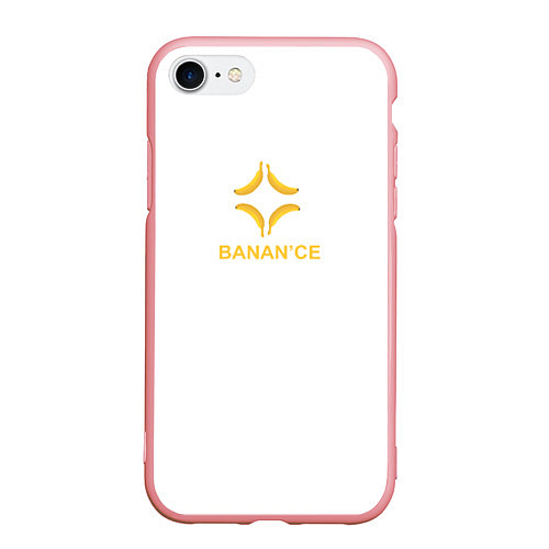 Чехол iPhone 7/8 матовый Crypto banana / 3D-Баблгам – фото 1