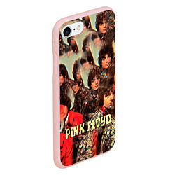 Чехол iPhone 7/8 матовый The Piper at the Gates of Dawn - Pink Floyd, цвет: 3D-светло-розовый — фото 2