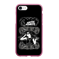 Чехол iPhone 7/8 матовый Arctic monkeys Art