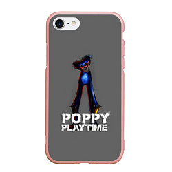 Чехол iPhone 7/8 матовый HUGGY WUGGY POPPY PLAYTIME