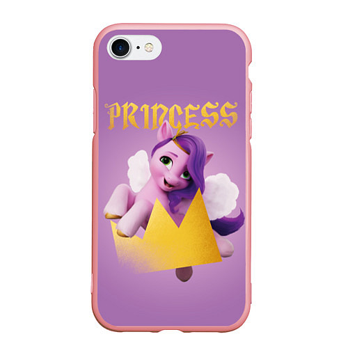 Чехол iPhone 7/8 матовый Princess Pipp Petals / 3D-Баблгам – фото 1