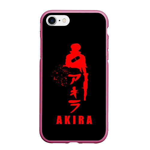 Чехол iPhone 7/8 матовый Shoutarou Kaneda - Akira / 3D-Малиновый – фото 1