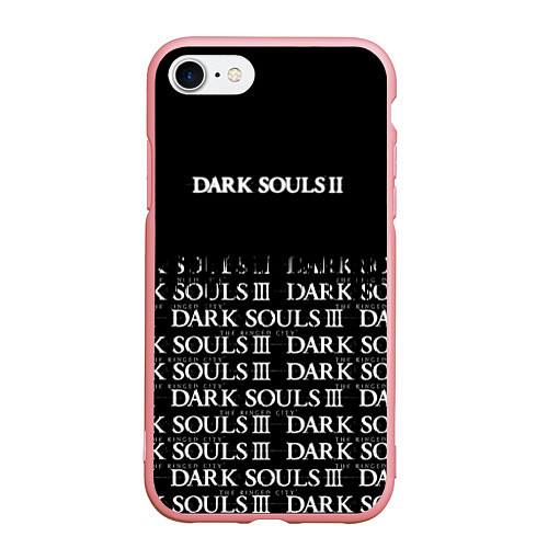 Чехол iPhone 7/8 матовый Dark souls 2 темные души / 3D-Баблгам – фото 1