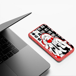 Чехол iPhone 7/8 матовый ZERO TWO с чупачупсом на Иероглифах Любимый во фра, цвет: 3D-красный — фото 2