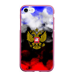 Чехол iPhone 7/8 матовый Russia Облока