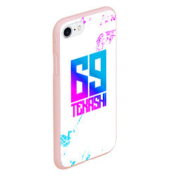 Чехол iPhone 7/8 матовый Tekashi Six Nine 6ix9ine, цвет: 3D-светло-розовый — фото 2