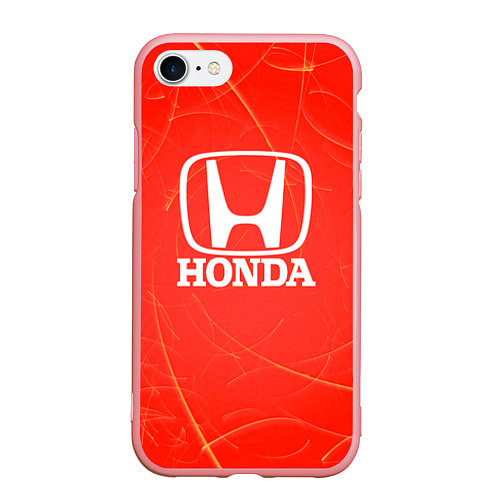 Чехол iPhone 7/8 матовый Honda хонда / 3D-Баблгам – фото 1