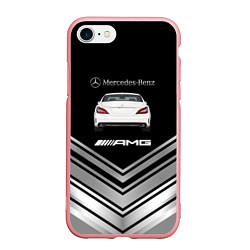 Чехол iPhone 7/8 матовый MercedesAMG gt, цвет: 3D-баблгам
