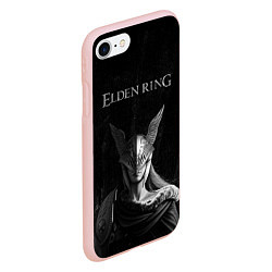 Чехол iPhone 7/8 матовый ELDEN RING FEARLESS B&W, цвет: 3D-светло-розовый — фото 2