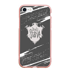 Чехол iPhone 7/8 матовый Dont starve, цвет: 3D-светло-розовый