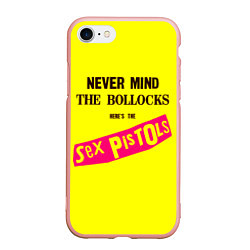 Чехол iPhone 7/8 матовый Never Mind the Bollocks, Heres the Sex Pistols, цвет: 3D-светло-розовый