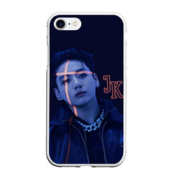 Чехол iPhone 7/8 матовый JUNGKOOK PROOF BTS, цвет: 3D-белый