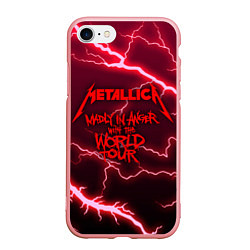 Чехол iPhone 7/8 матовый Metallica Madly in Angel, цвет: 3D-баблгам