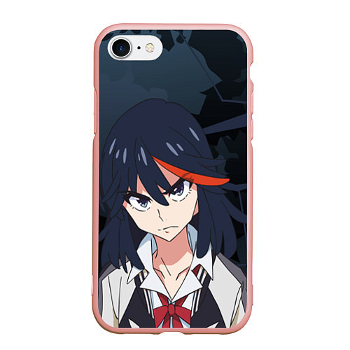 Чехол iPhone 7/8 матовый Рюко Матой - Kill la Kill / 3D-Светло-розовый – фото 1