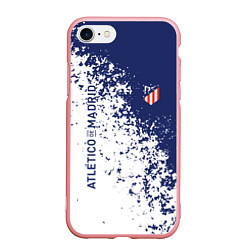 Чехол iPhone 7/8 матовый Atletico madrid football sport, цвет: 3D-баблгам