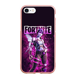 Чехол iPhone 7/8 матовый Fortnite Dream Character Skin, цвет: 3D-светло-розовый