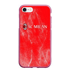 Чехол iPhone 7/8 матовый Ac milan абстракция