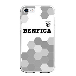 Чехол iPhone 7/8 матовый Benfica Sport на светлом фоне