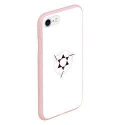 Чехол iPhone 7/8 матовый Гексаграмма, цвет: 3D-светло-розовый — фото 2