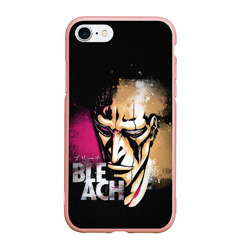 Чехол iPhone 7/8 матовый Кенпачи Зараки Bleach / 3D-Светло-розовый – фото 1
