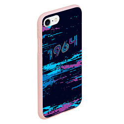 Чехол iPhone 7/8 матовый 1964 год рождения - НЕОН, цвет: 3D-светло-розовый — фото 2