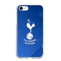 Чехол iPhone 7/8 матовый Tottenham hotspur SPORT, цвет: 3D-белый