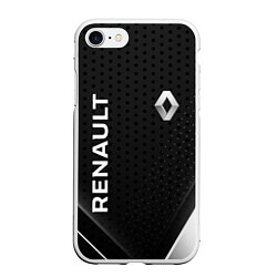 Чехол iPhone 7/8 матовый Renault абстракция спорт