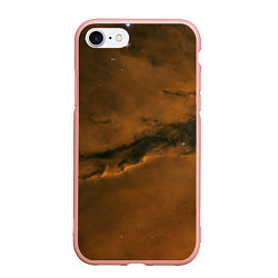 Чехол iPhone 7/8 матовый Карамельная галактика, цвет: 3D-светло-розовый