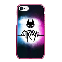 Чехол iPhone 7/8 матовый Stray black