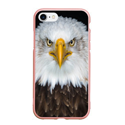 Чехол iPhone 7/8 матовый Орёл в отражении