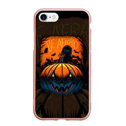 Чехол iPhone 7/8 матовый Scary Halloween Хэллоуин