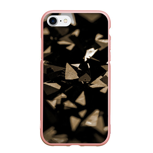 Чехол iPhone 7/8 матовый The spell / 3D-Светло-розовый – фото 1
