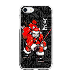 Чехол iPhone 7/8 матовый Santa Claus Samurai