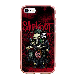 Чехол iPhone 7/8 матовый Slipknot art