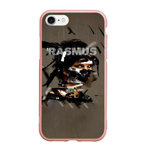 Чехол iPhone 7/8 матовый The Rasmus - альбом The Rasmus / 3D-Светло-розовый – фото 1