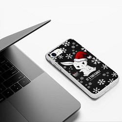 Чехол iPhone 7/8 матовый Its too early, цвет: 3D-белый — фото 2