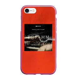 Чехол iPhone 7/8 матовый Twenty One Pilots и Mutemath, цвет: 3D-малиновый