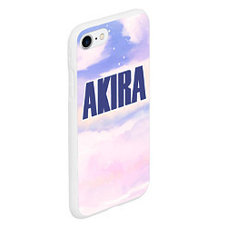 Чехол iPhone 7/8 матовый Akira sky clouds, цвет: 3D-белый — фото 2