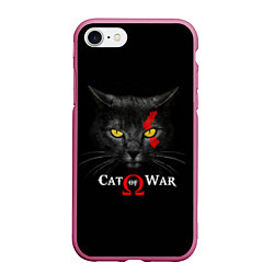 Чехол iPhone 7/8 матовый Cat of war collab