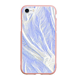 Чехол iPhone 7/8 матовый Безмолвное пространство, цвет: 3D-светло-розовый
