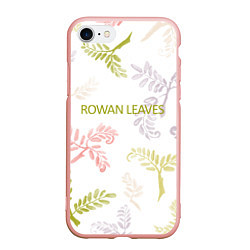 Чехол iPhone 7/8 матовый Rowan leaves